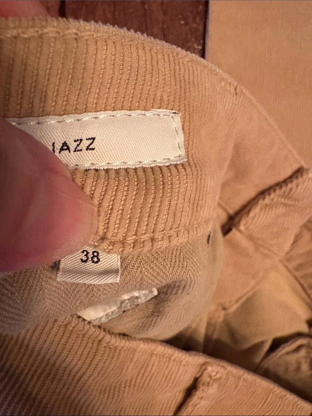NWT PT Torino Jazz Stretch Corduroy 38/35